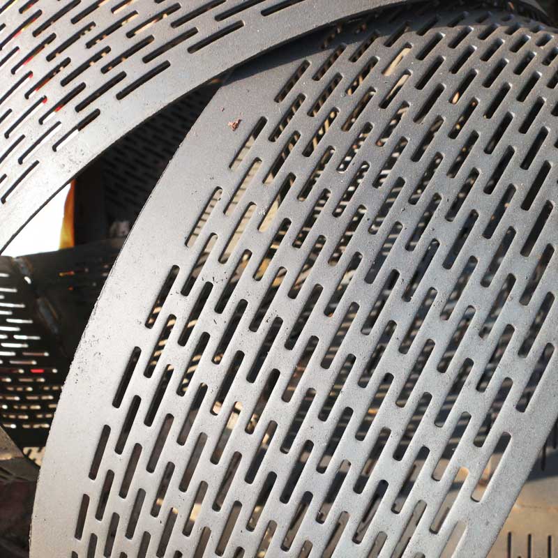 钢板冲孔筛网-条形孔